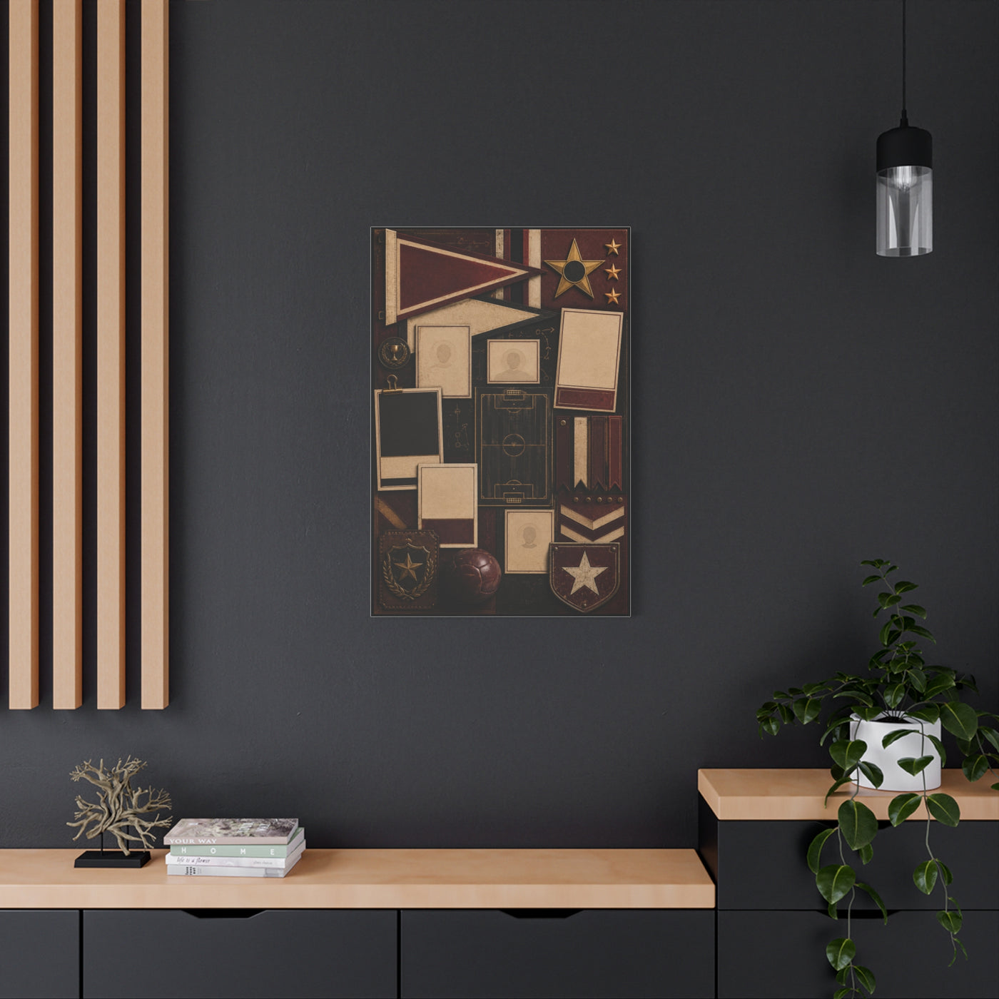 Team Spirit Collage Sports Wall Art & Canvas Print