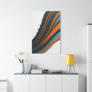 Layered Warm Stream Abstract Wall Art & Canvas Prints