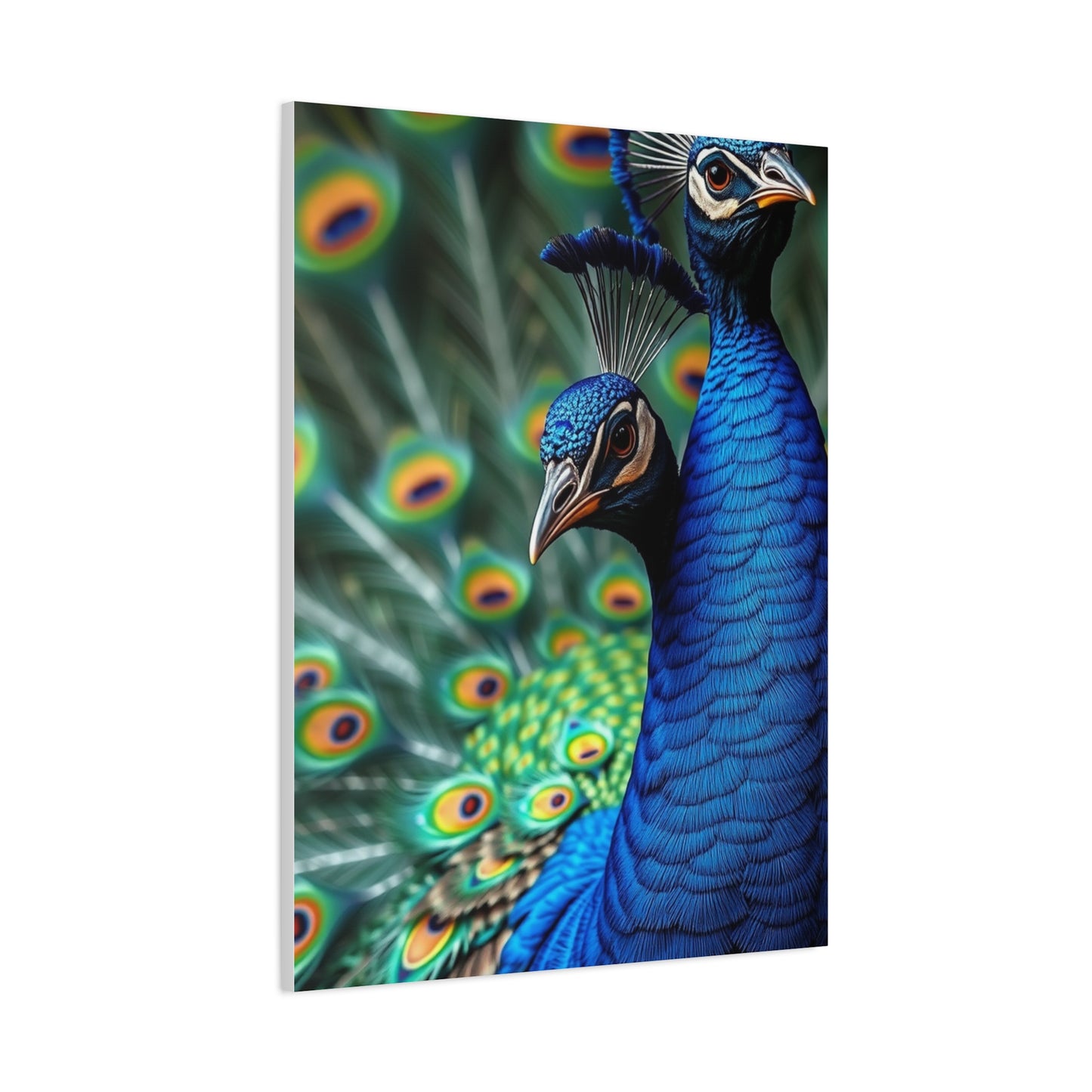 Vision Peacock Art Art Wall Art & Canvas Print