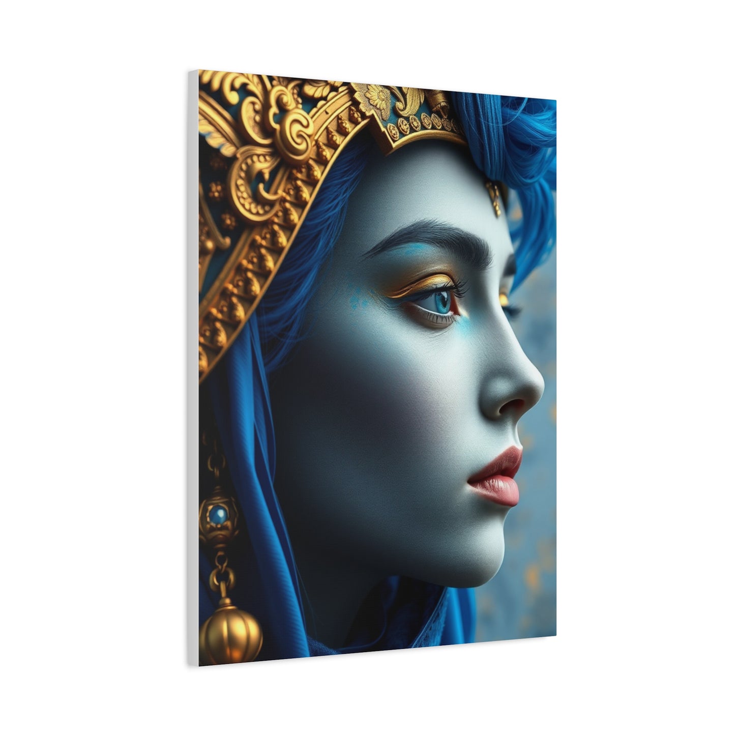 Blue & Gold Art Refined Canvas Wall Art & Canvas Print