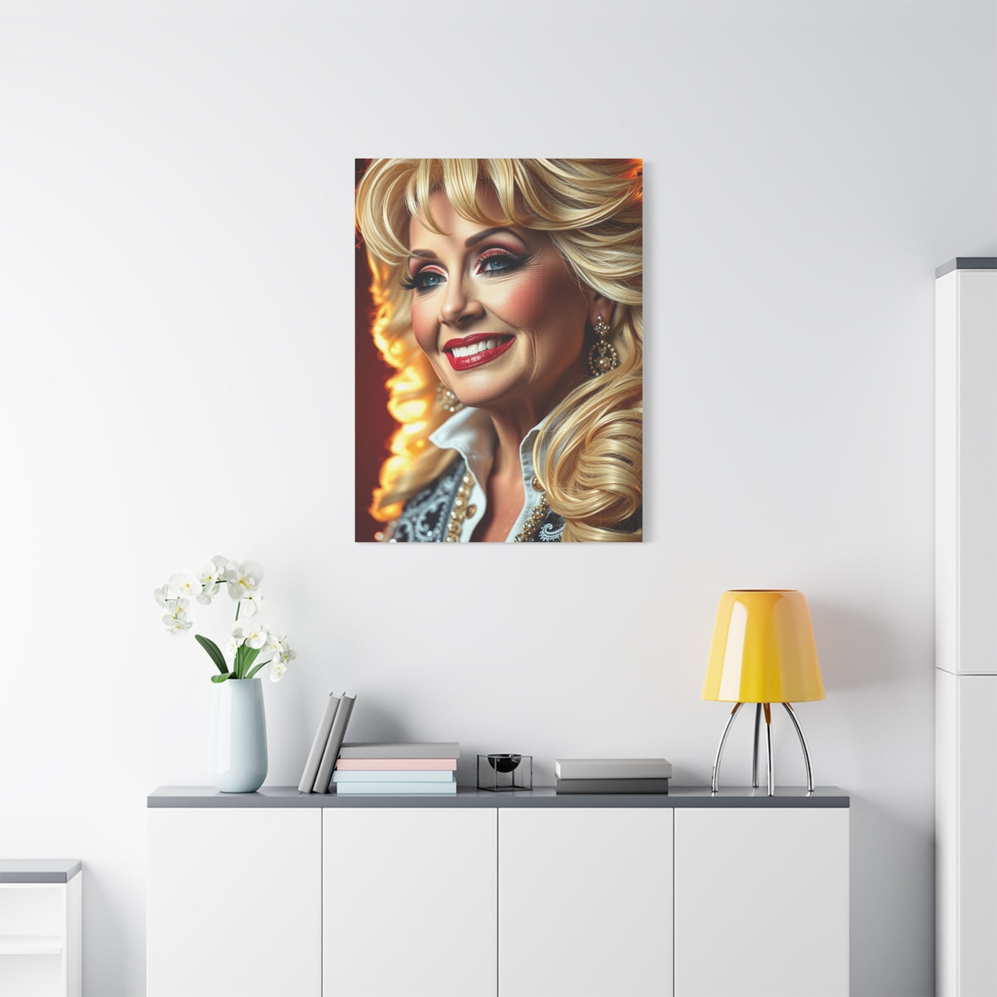 Supreme Dolly Parton Art Beautiful  Collection Wall Art & Canvas Print