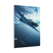 Aerial Combat Dive Action Wall Art & Canvas Prints