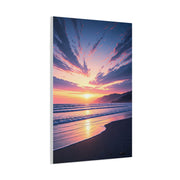 Vibrant Skyburst Seaside Sunset Wall Art & Canvas Prints