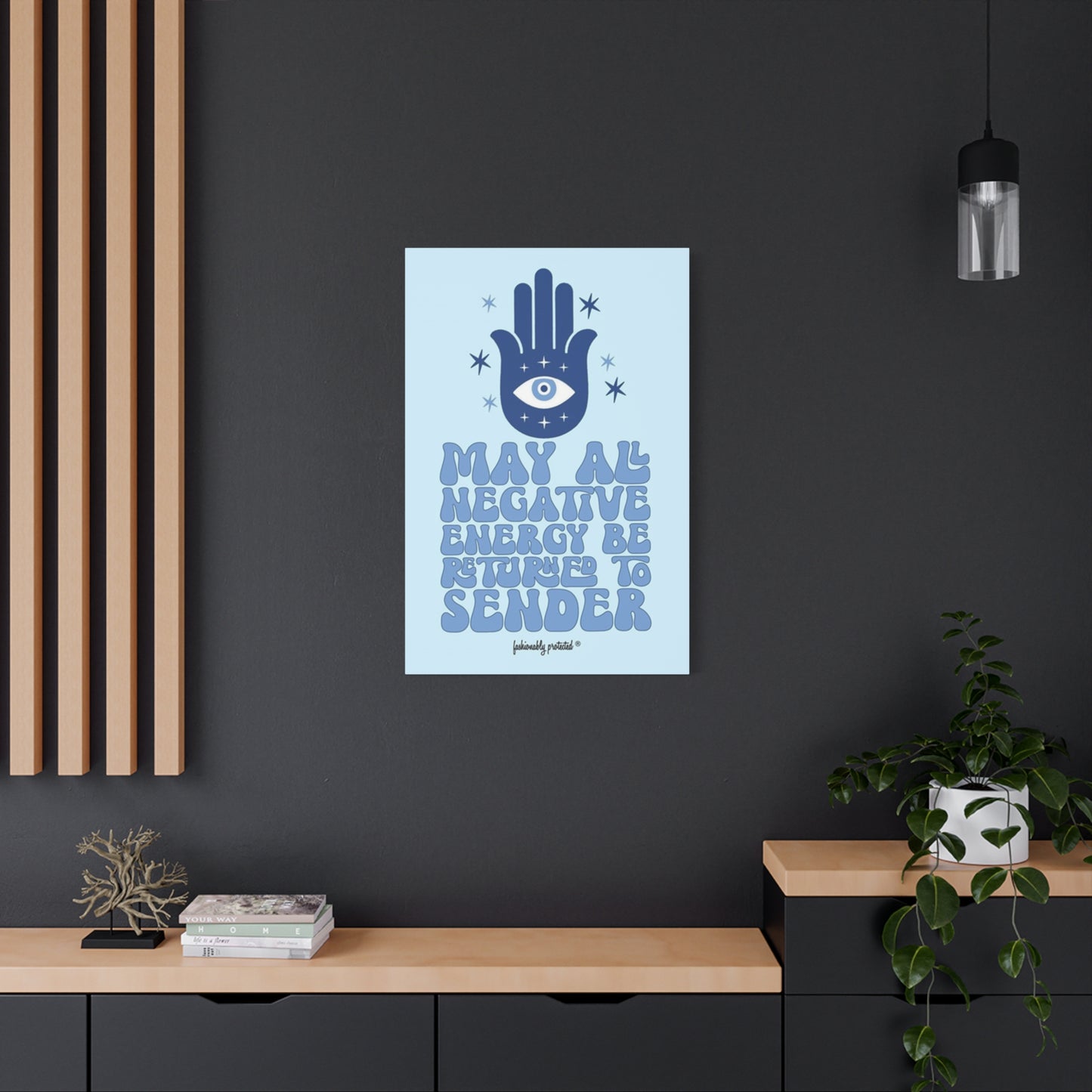Return Negative Energy Wall Art & Canvas Prints