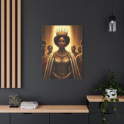 Golden Rain Regal Woman Wall Art & Canvas Prints