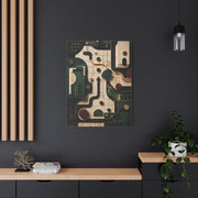 Strategic Pathway Abstract Composition Wall Art & Canvas Print