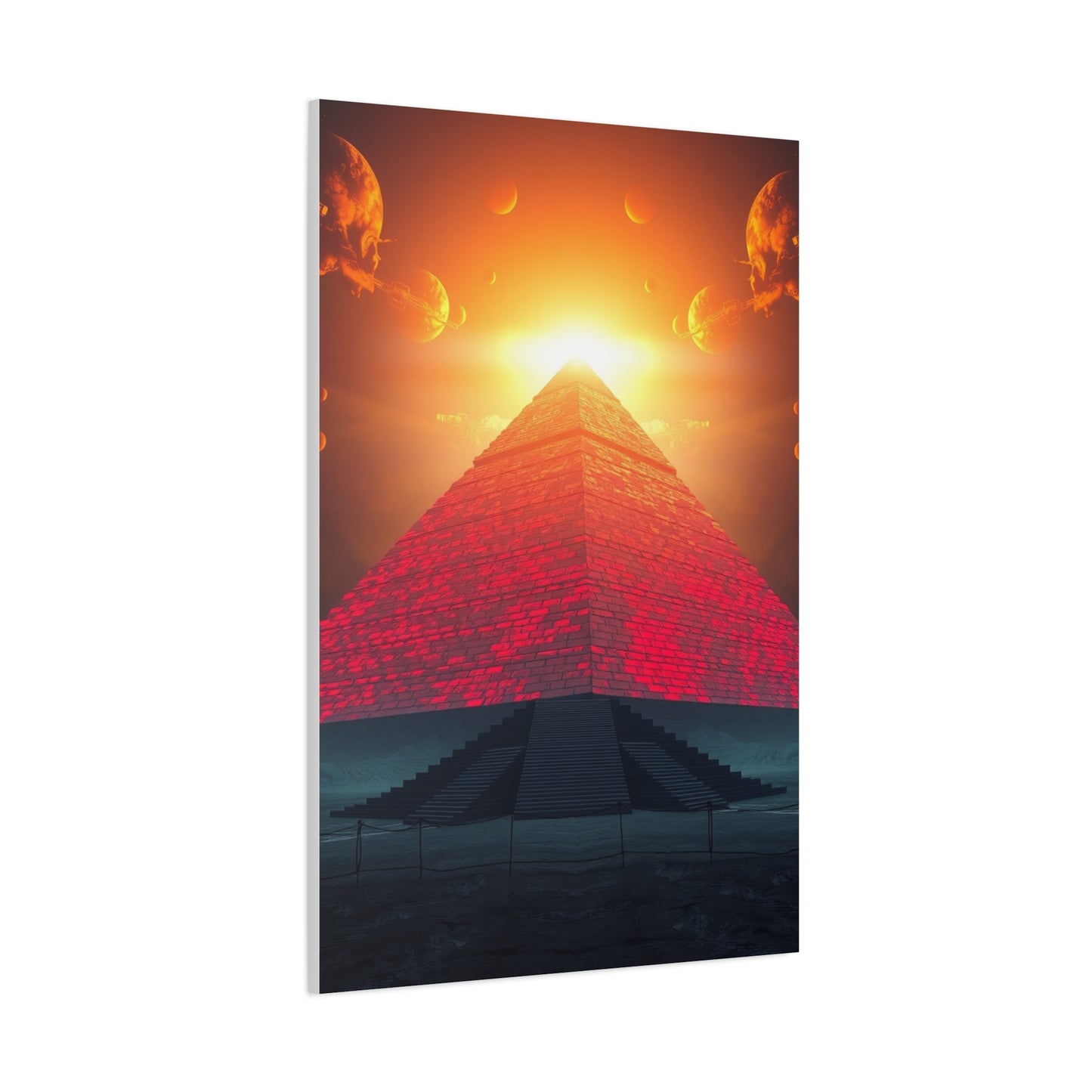 Pyramid Art Canvas Art 9 Wall Art & Canvas Print