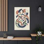 Abstract Collaboration Geometry Wall Art & Canvas Print