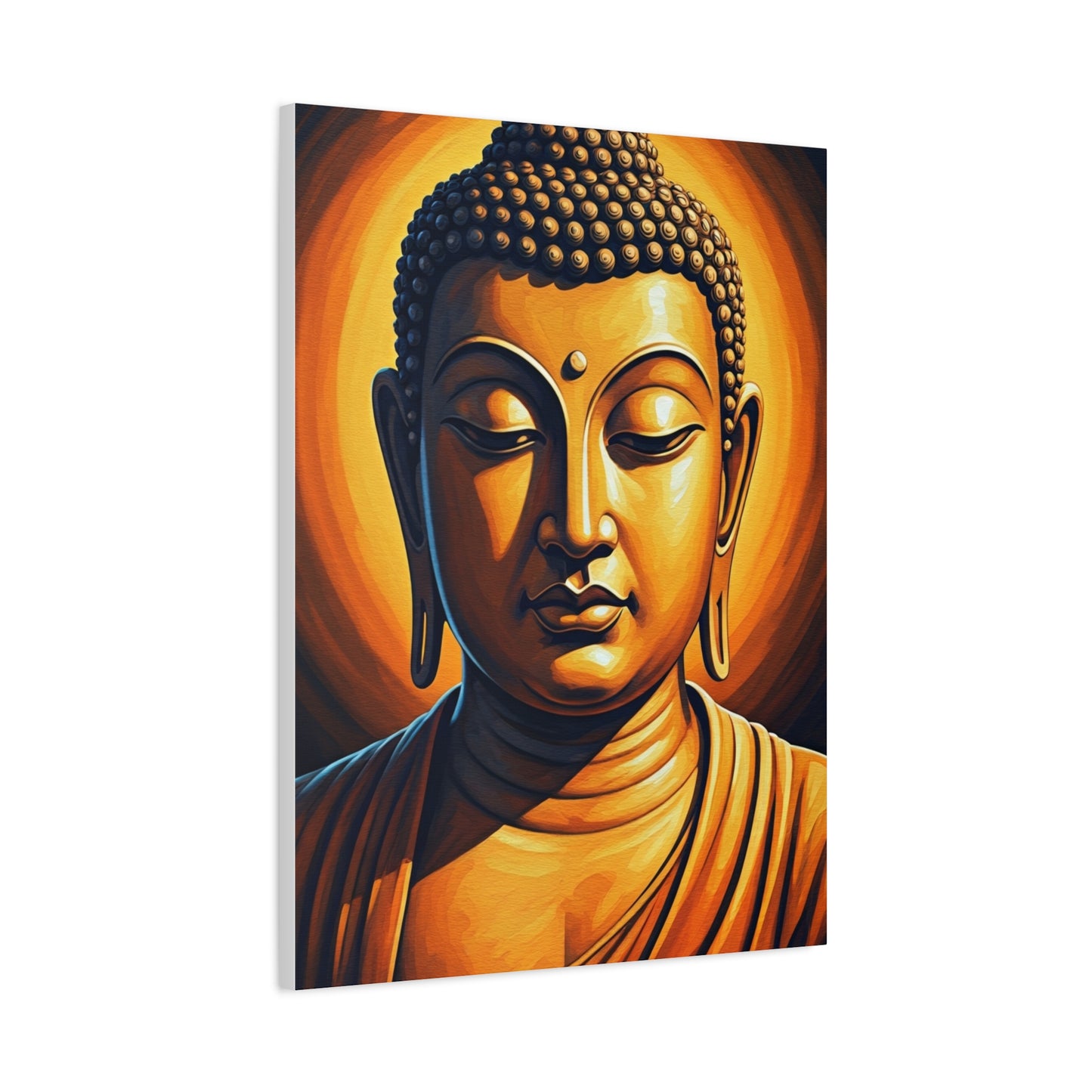 Divine Calm Buddha Close-Up Wall Art & Canvas Prints