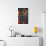 Neon Tokyo Alley Graffiti Street Wall Art & Canvas Print