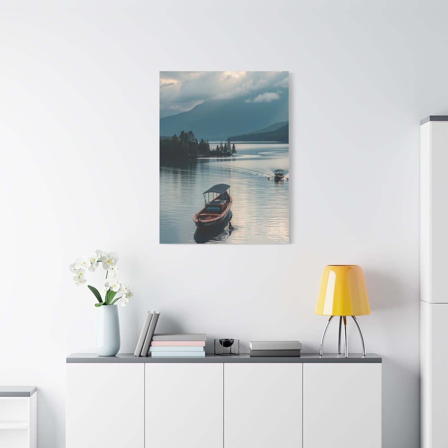 Masterpiece Lakes Art Vision Wall Art & Canvas Print