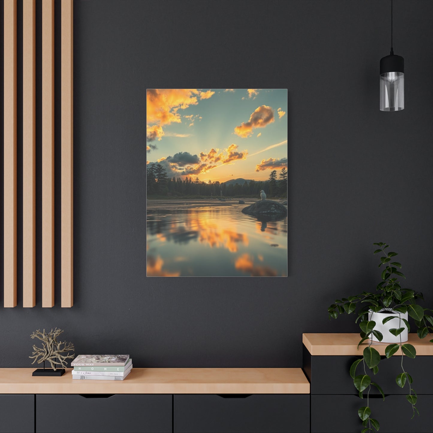 Radiant Canopy Creation Wall Art & Canvas Print