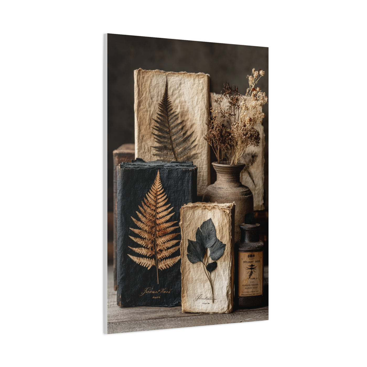 Vintage Botanical Herbarium Collection Wall Art & Canvas Print