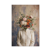 Surreal Botanical Head Portrait Wall Art & Canvas Print