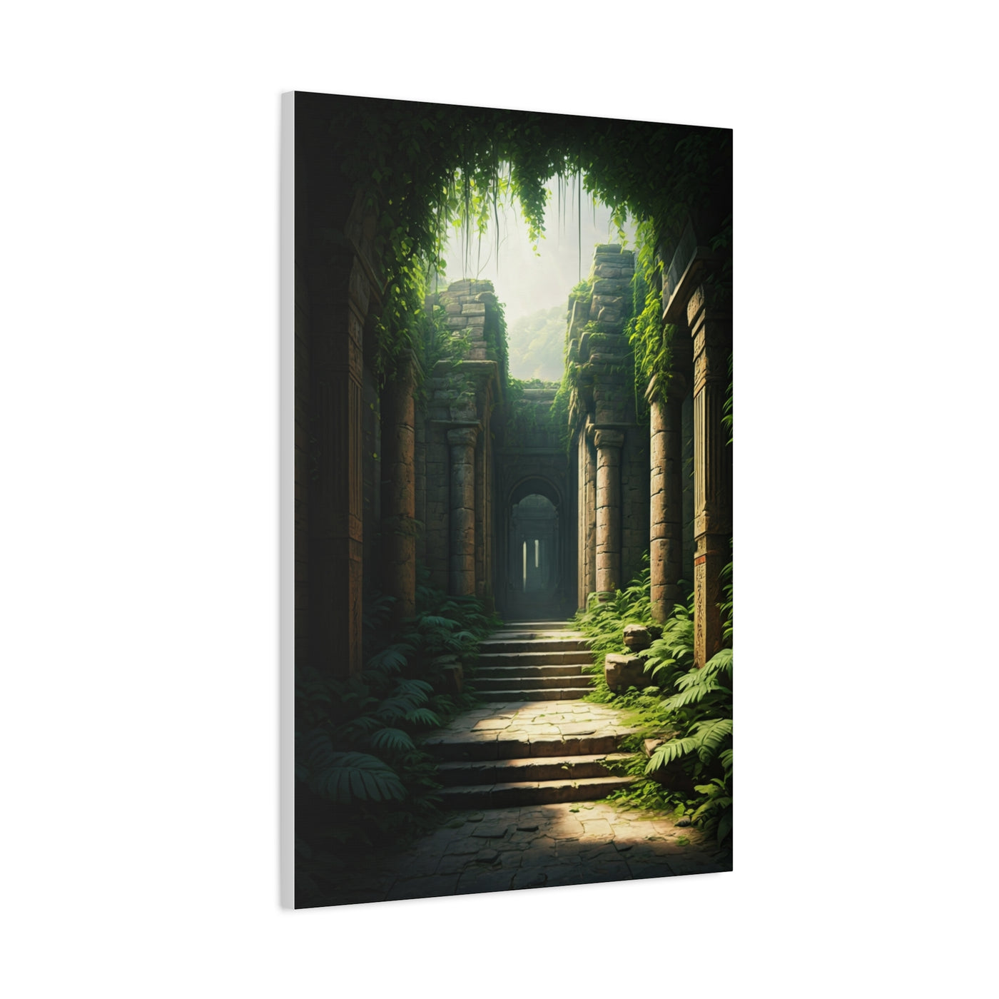 Temple Pathway of Light Wall Art & Canvas Prints
