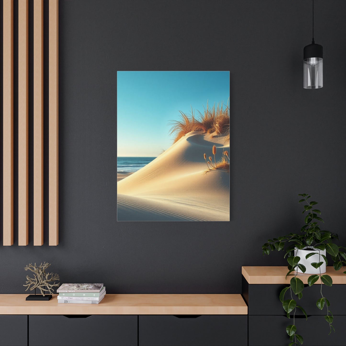 Vision Coastal Sand Dunes Art Art Wall Art & Canvas Print