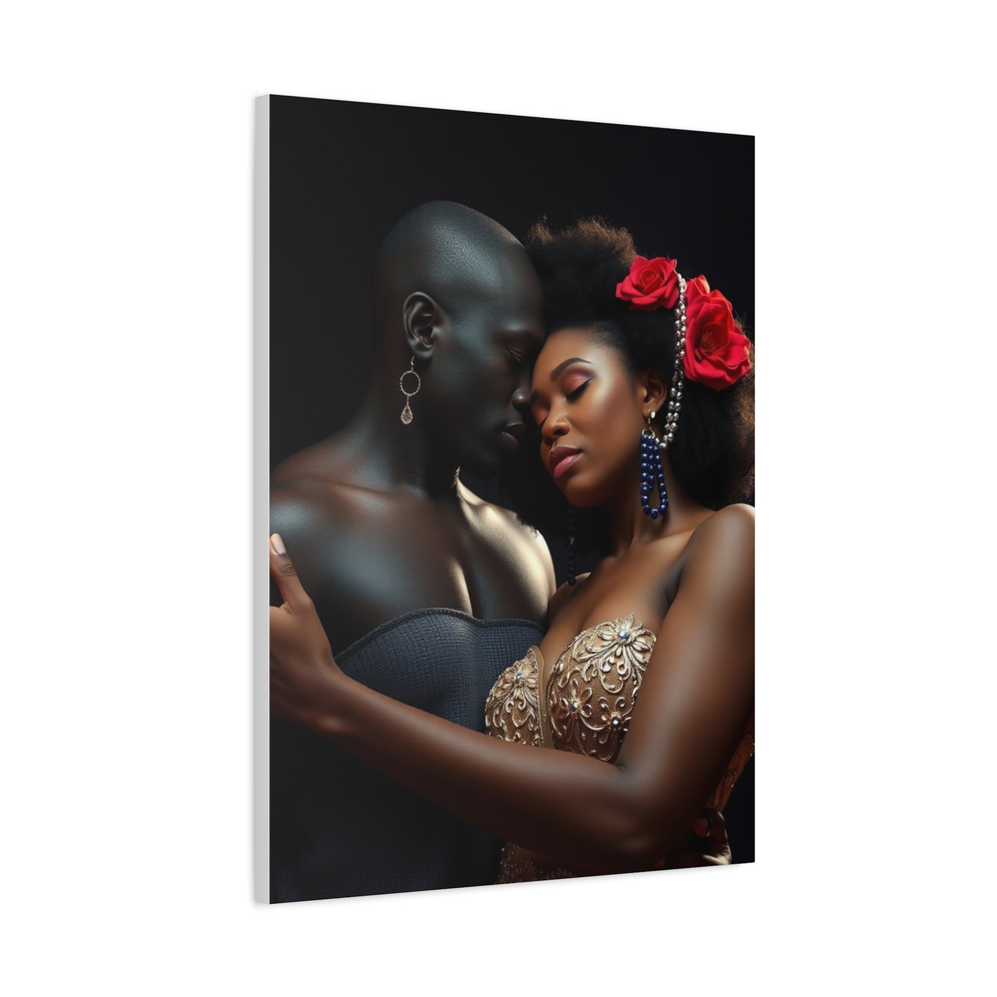 Black Love Art Premium Gallery Wall Art & Canvas Print