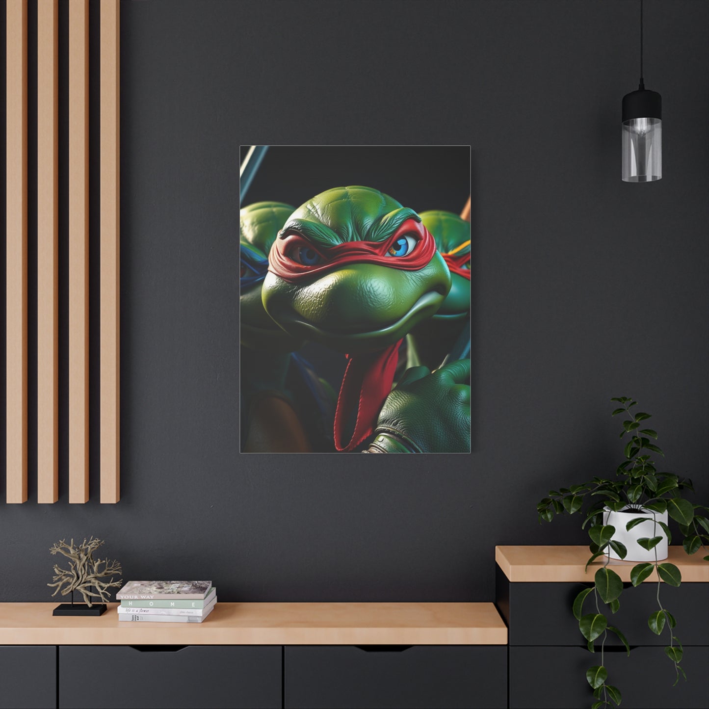 Teenage Mutant Ninja Turtles Characters Art Supreme Canvas Wall Art & Canvas Print