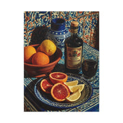 Italian Citrus & Majolica Still Life Wall Art & Canvas Print