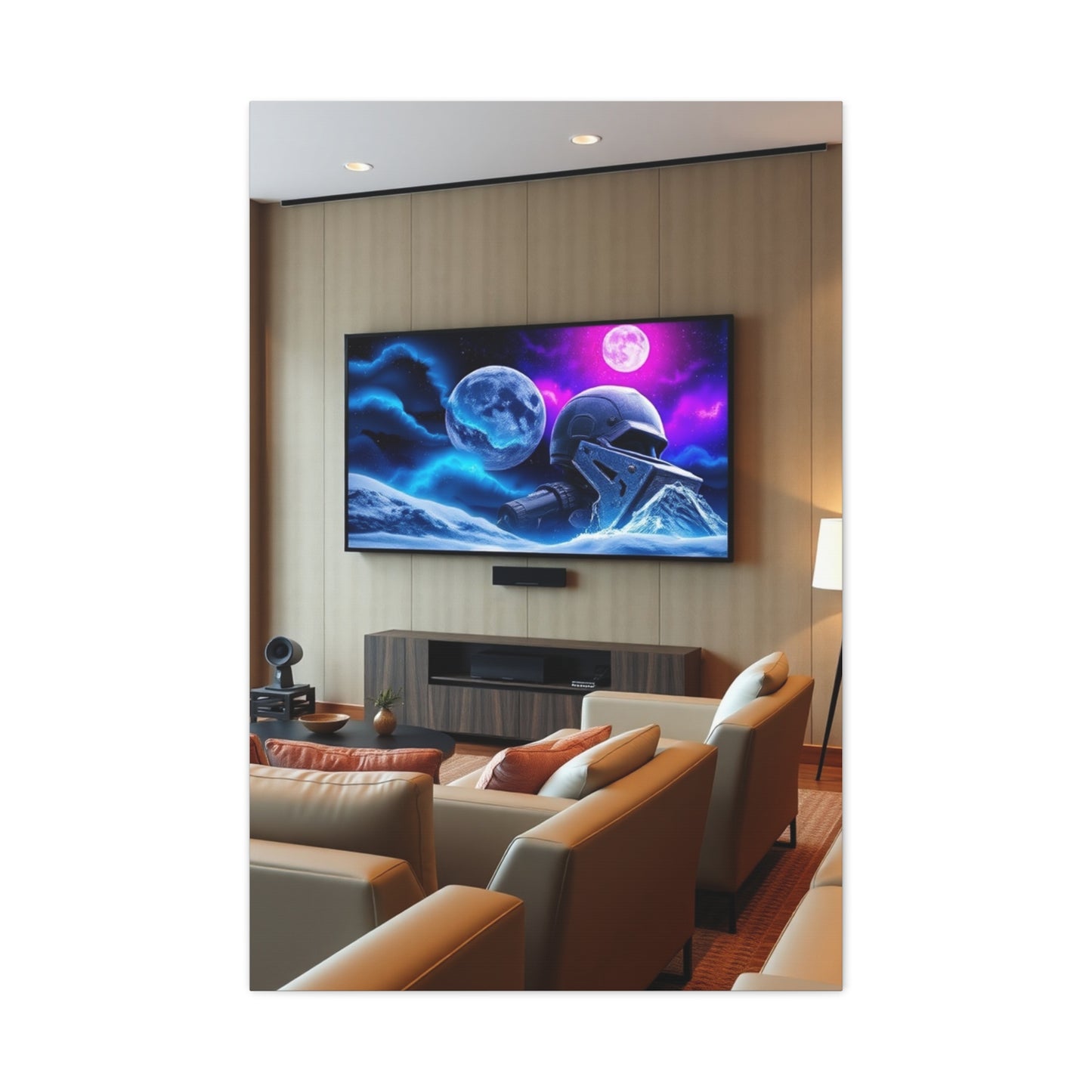Vision Home Theater Art Art Wall Art & Canvas Print