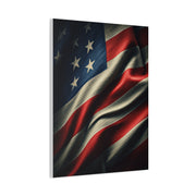 Classic Waving Stars and Stripes Wall Art & Canvas Prints