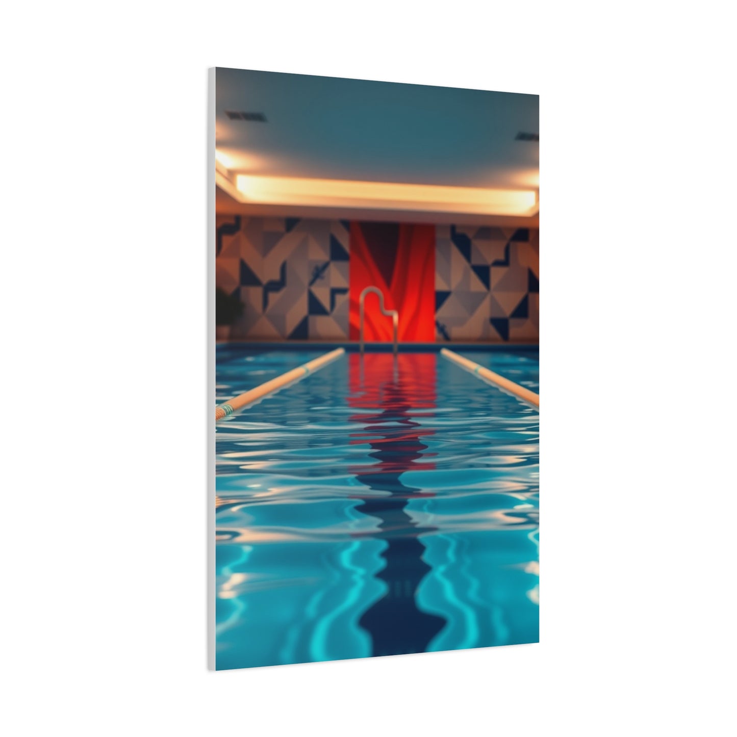Swimming Pool Art Refined Canvas Wall Art & Canvas Print