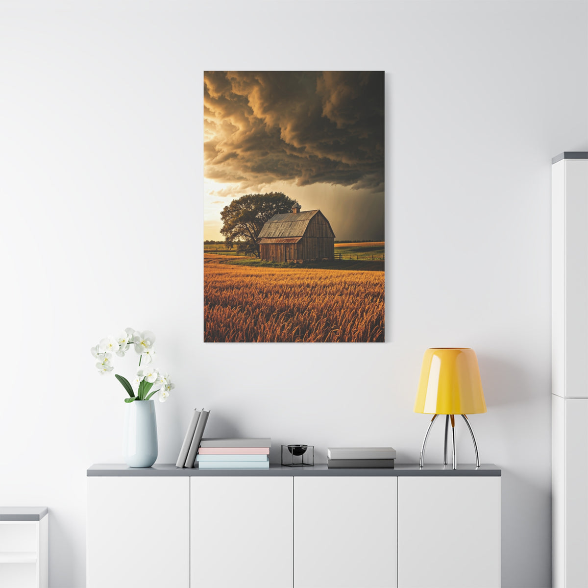 Stormlight Harvest Barn Wall Art & Canvas Prints