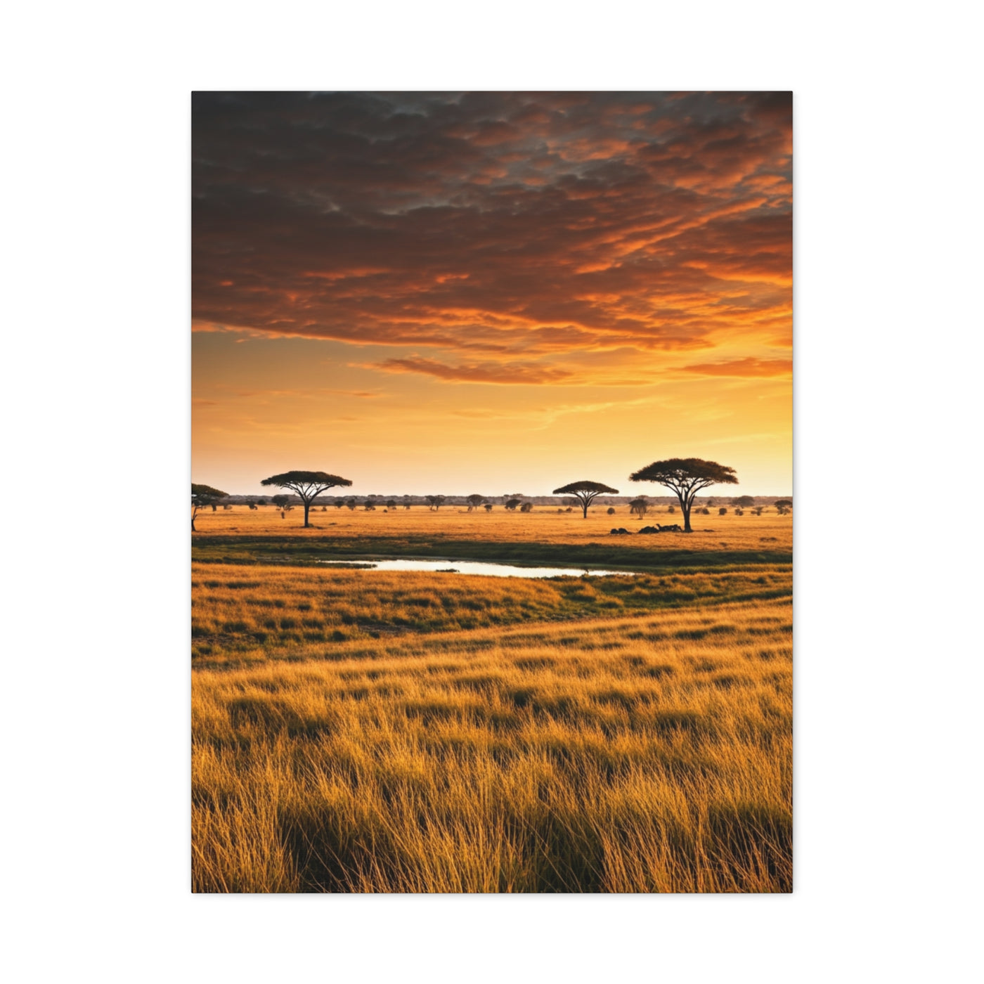 Stormlight Over Emerald Jungle Valley Wall Art & Canvas Prints