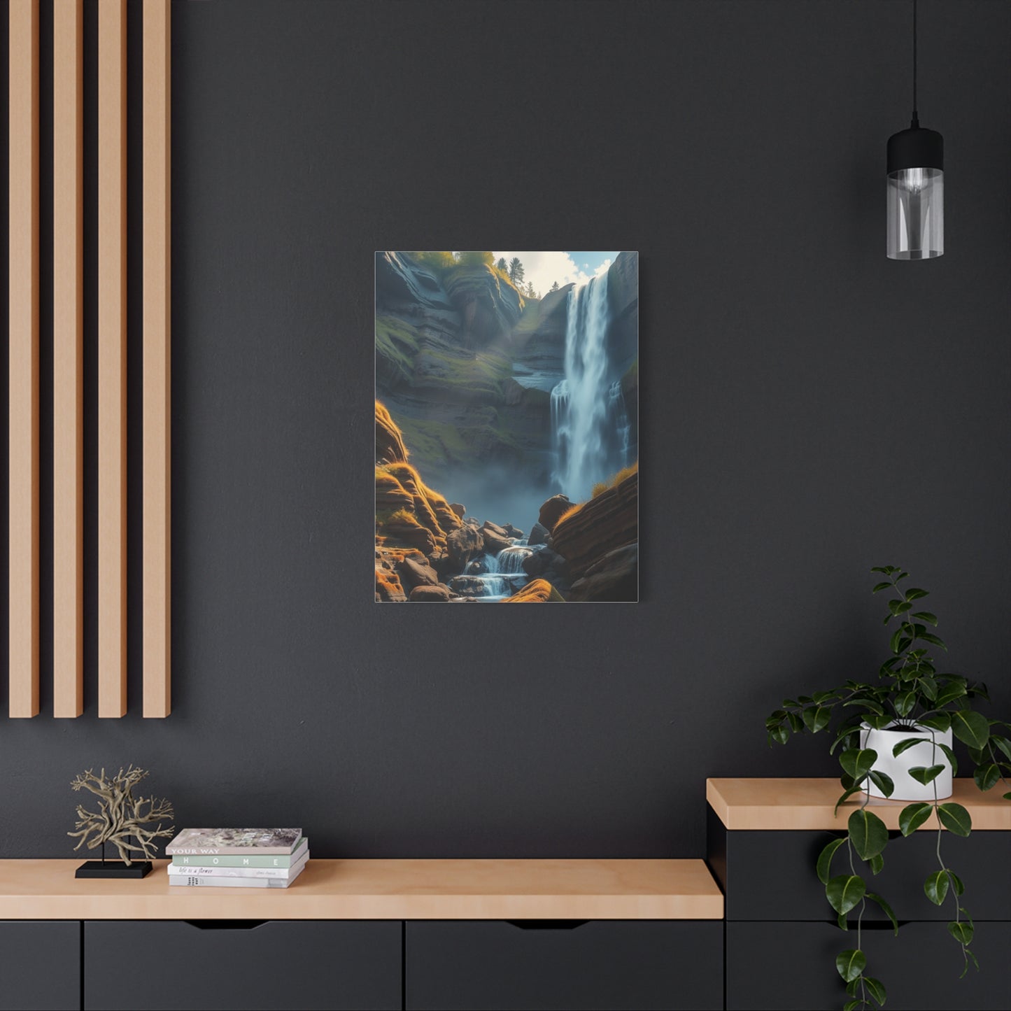 Sculpted Rapids Canvas Art Wall Art & Canvas Print