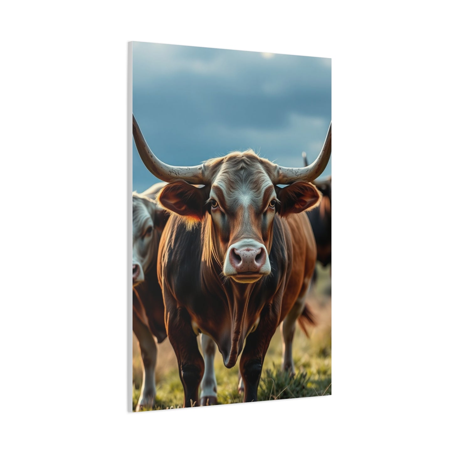 Serene Ruminant Elegance Wall Art & Canvas Print
