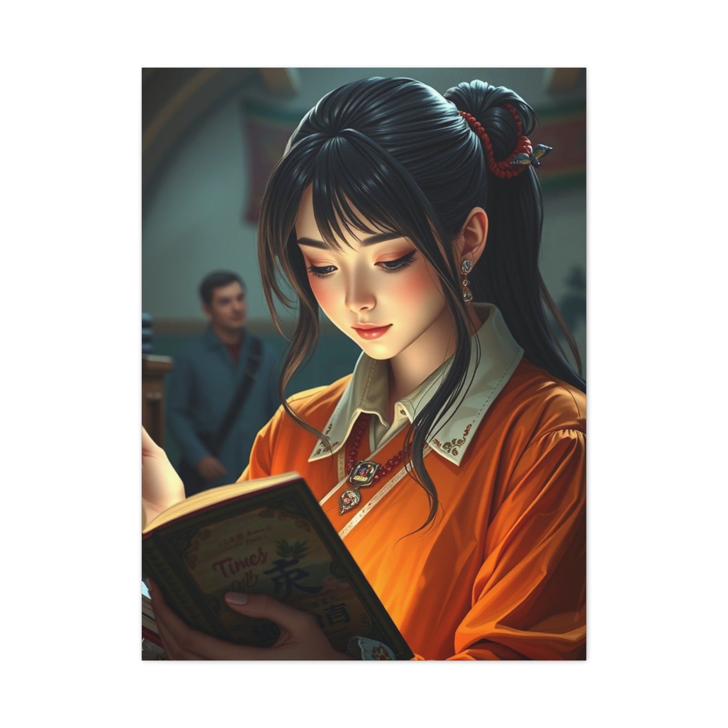 Supreme Reading Wall Art Beautiful Collection Wall Art & Canvas Print