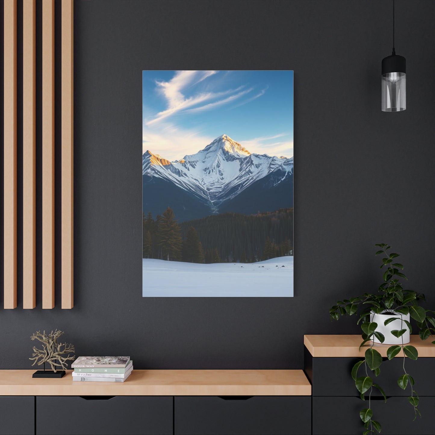 Alpine Splendor Canvas Wall Art & Canvas Print