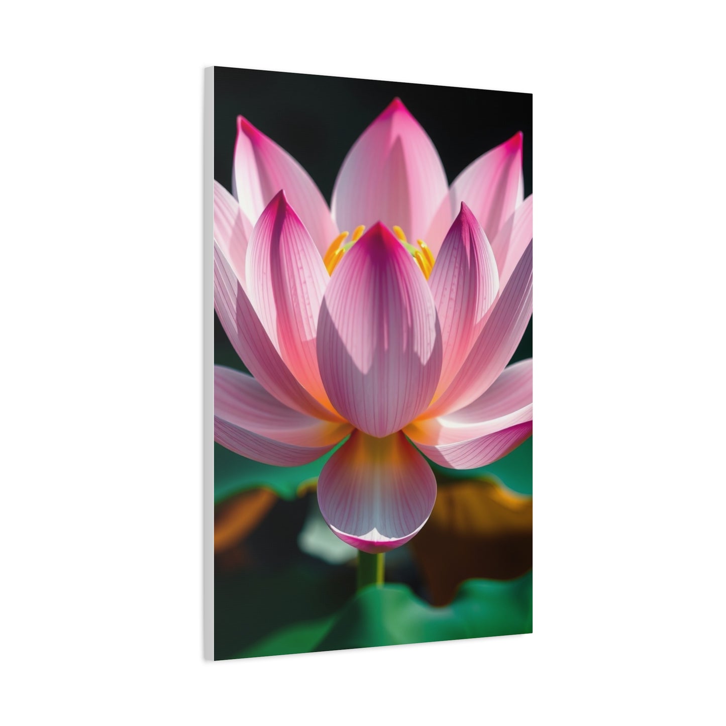 Gilded Tranquility Flora wall art & canvas print