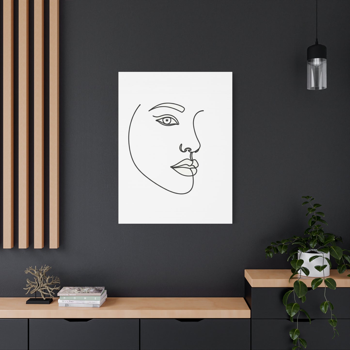 Matte Canvas, Stretched, 1.25"