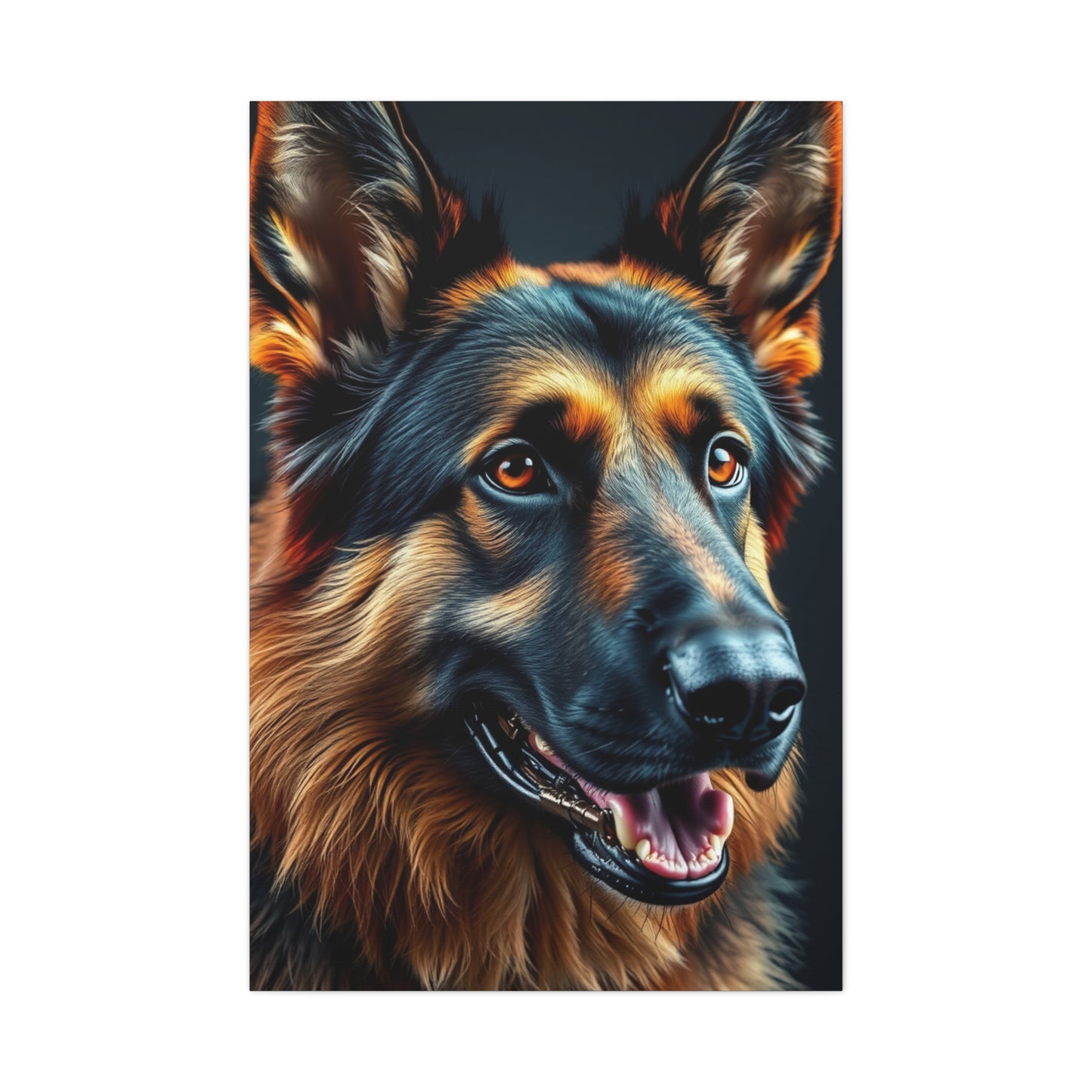 German Shepherd Art Supreme Canvas Wall Art & Canvas Print