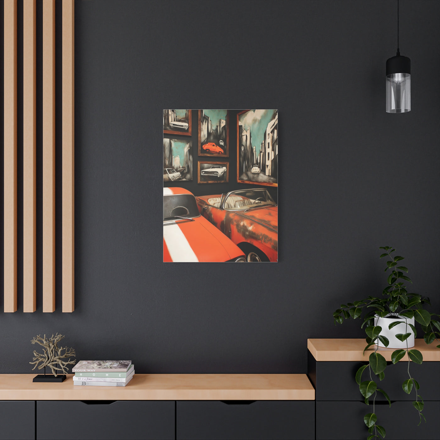 Vintage Car Gallery Wall Art & Canvas Print