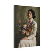 Timeless Floral Portrait Study Wall Art & Canvas Print
