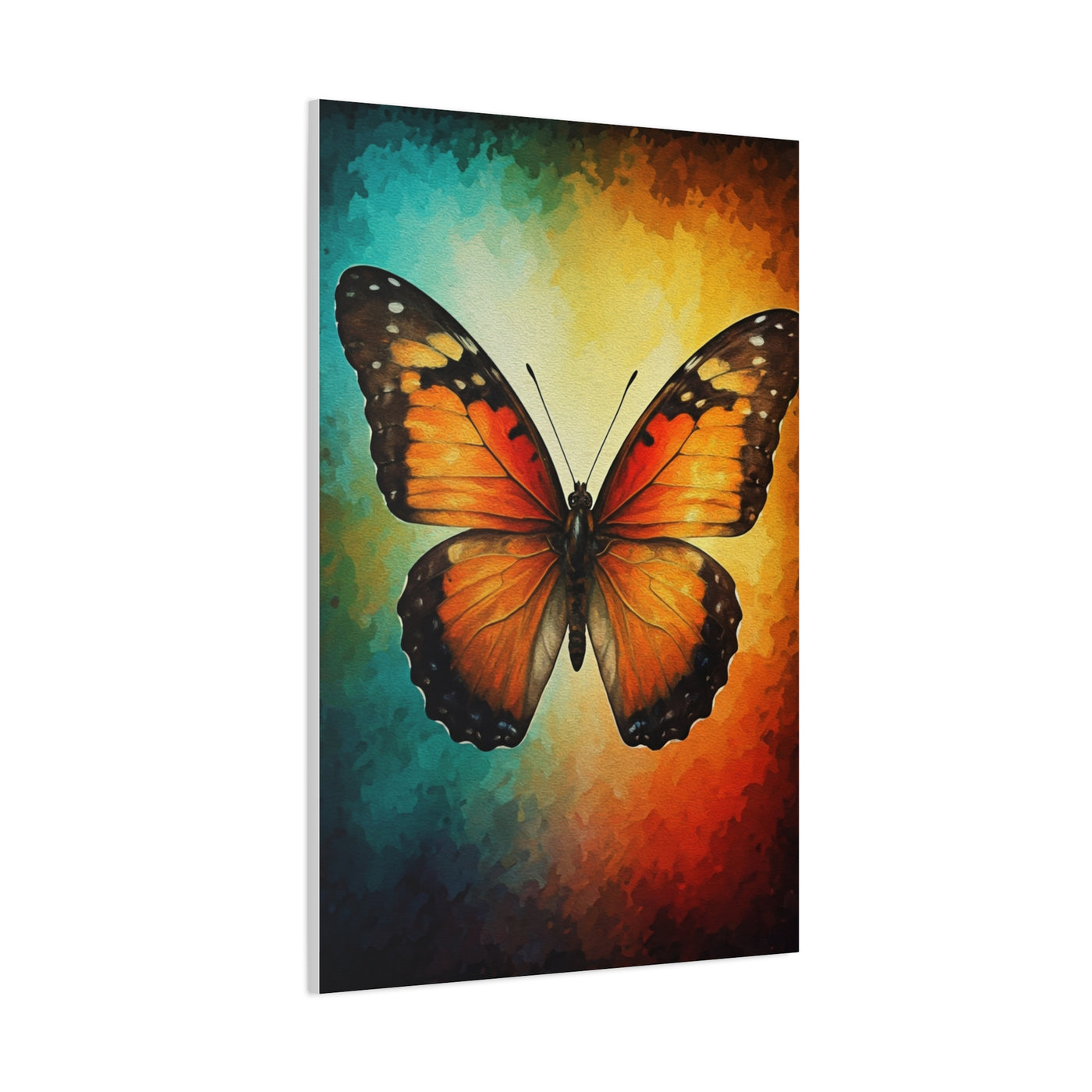 Vibrant Monarch Butterfly Spectrum Wall Art & Canvas Prints