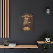 Heirloom Santa Wooden Plaque Wall Art & Canvas Print