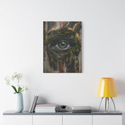 Living Nature Eye Graffiti Street Wall Art & Canvas Print