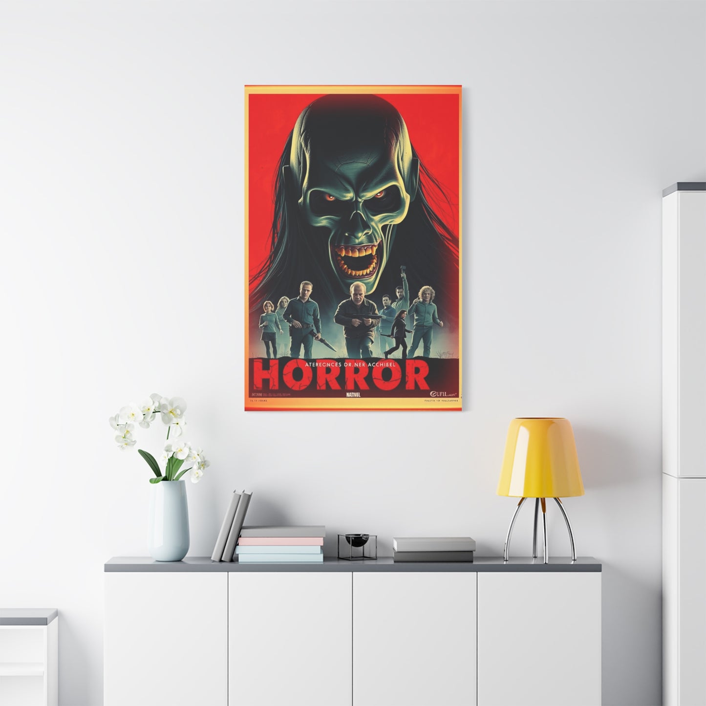 Vision Horror Movie Posters Art Art Wall Art & Canvas Print