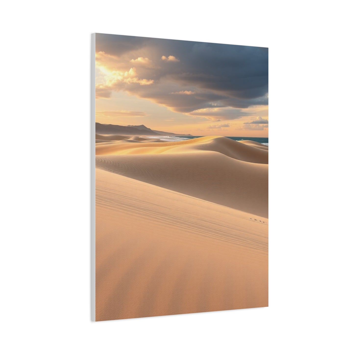 Coastal Sand Dunes Art Supreme Canvas Wall Art & Canvas Print