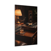 Vinyl Collector Studio Scene Wall Art & Canvas Print