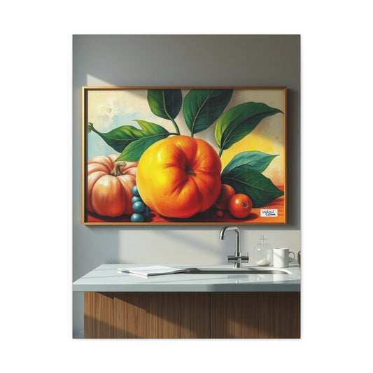 Gourmet Grandeur Canvas wall art & canvas print