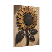Rustic Iron Sunflower Wall Sculpture Wall Art & Canvas Print
