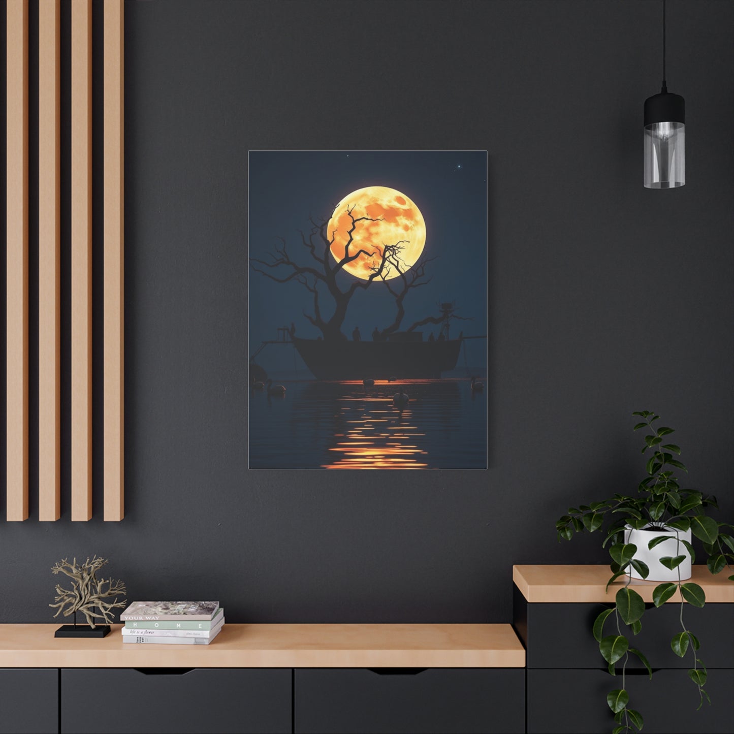 Supreme Full Moon Art Collection Wall Art & Canvas Print