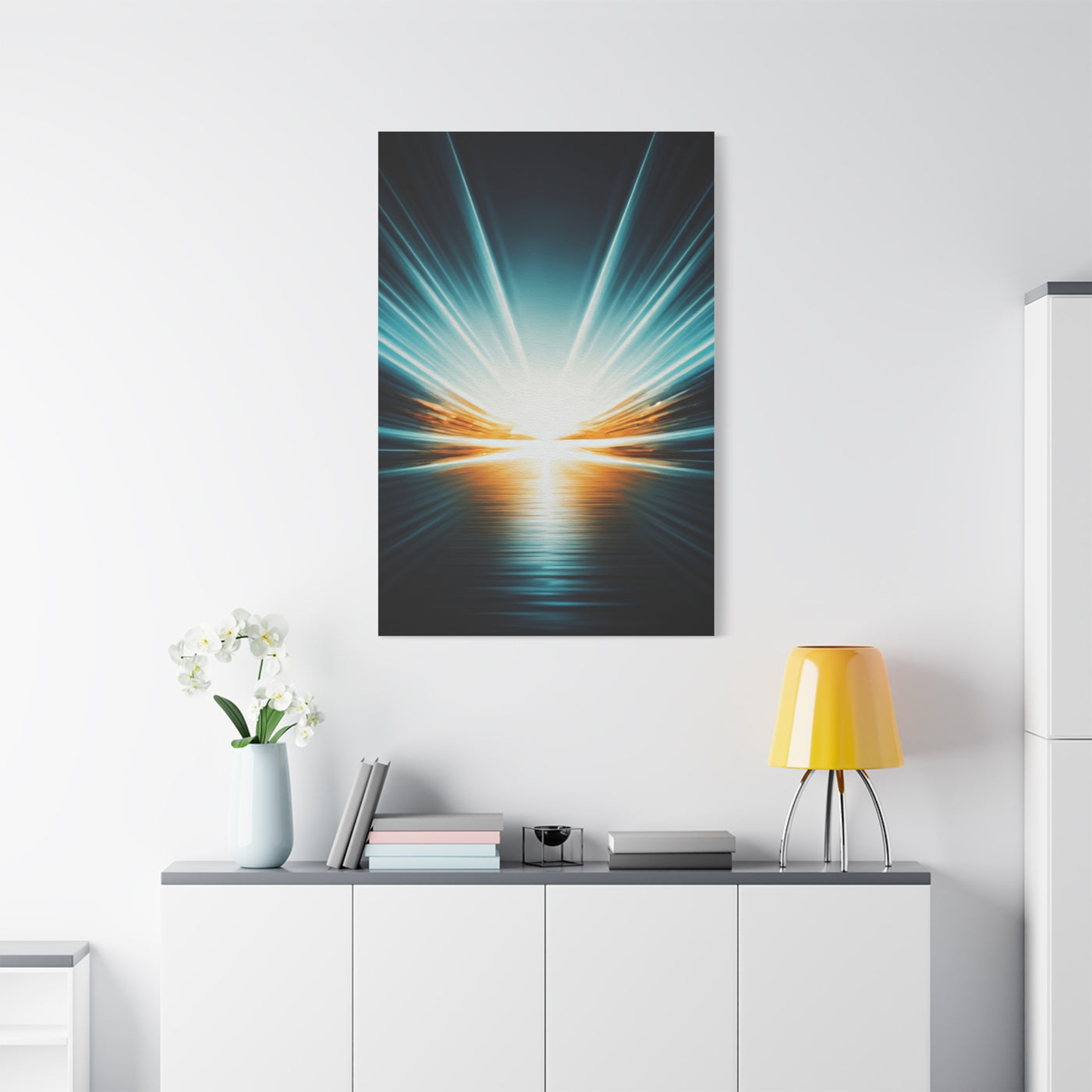 Golden Light Over Water Wall Art & Canvas Prints