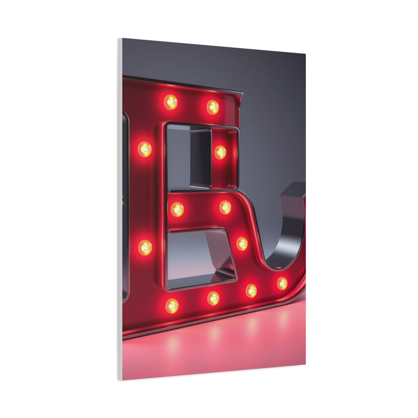A Alphabet & Letter Art Premium Gallery Wall Art & Canvas Print