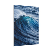 Dynamic Ocean Curl Motion Detail Wall Art & Canvas Print