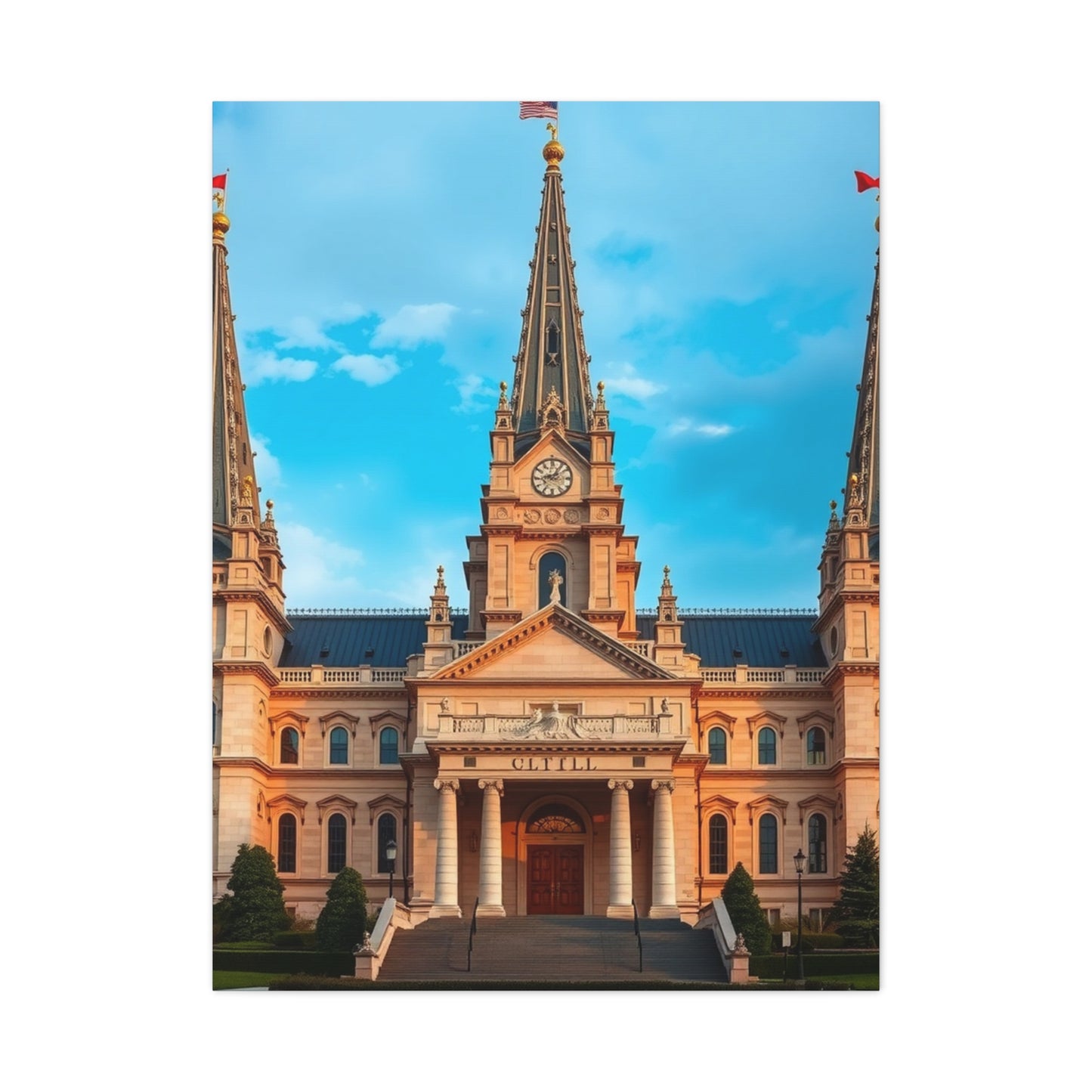 The LDS Temple Art Supreme Canvas Wall Art & Canvas Print